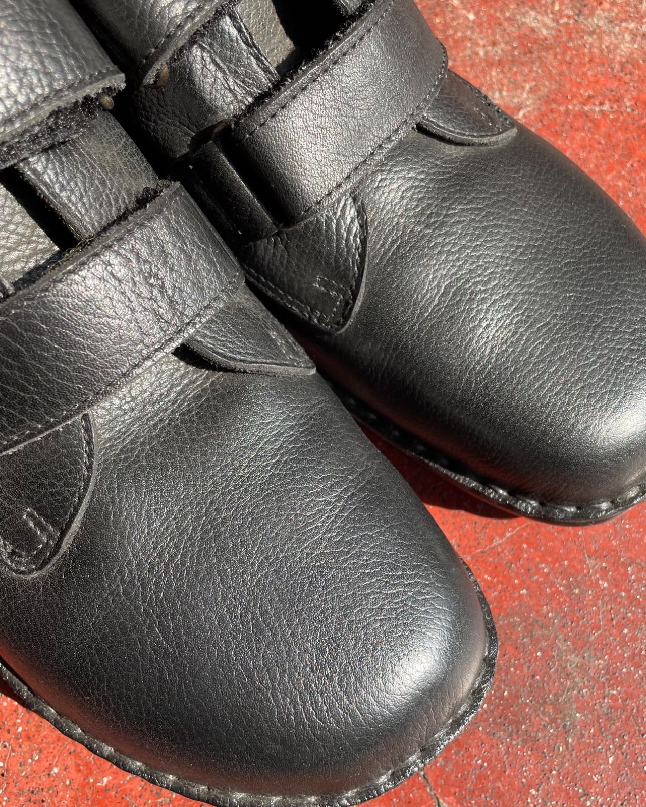 Finn Comfort leather boots (black, EU38 / 24 cm, made in Germany, deadstock) 11
