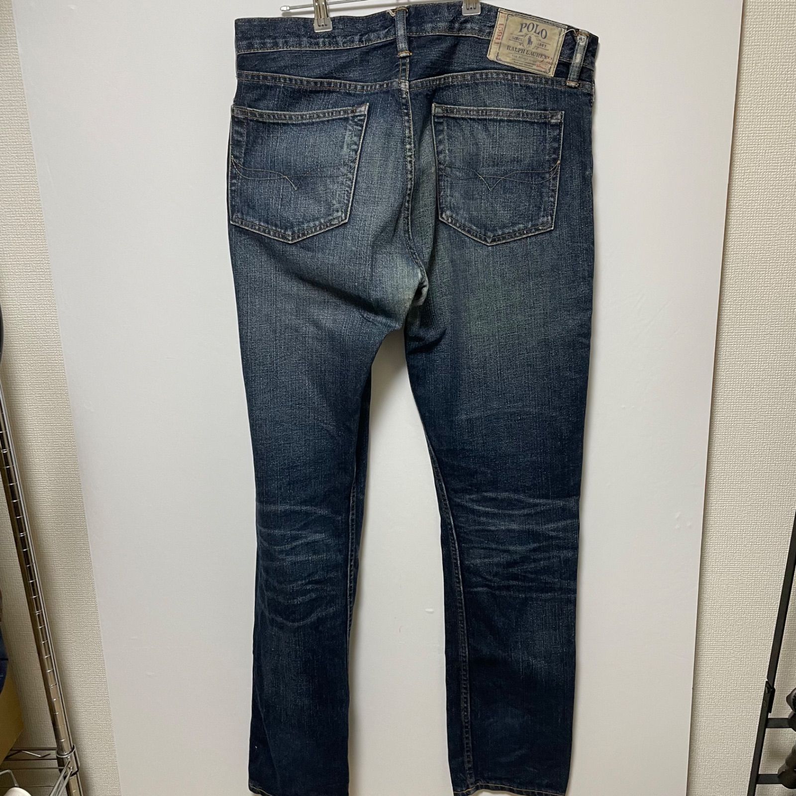 POLO RALPH LAUREN デニムパンツ 34/32 J1961 インディゴ ヴィンテージ