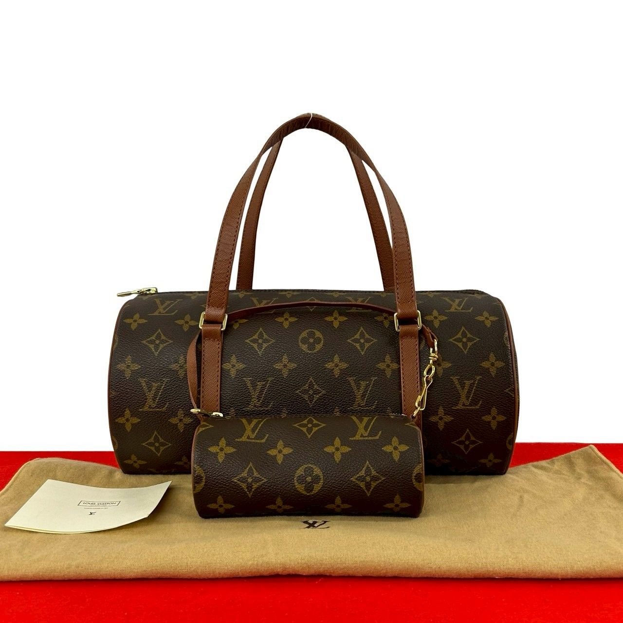 極 美品 袋付 LOUIS VUITTON ルイヴィトン ヴィンテージ パピヨン 30 