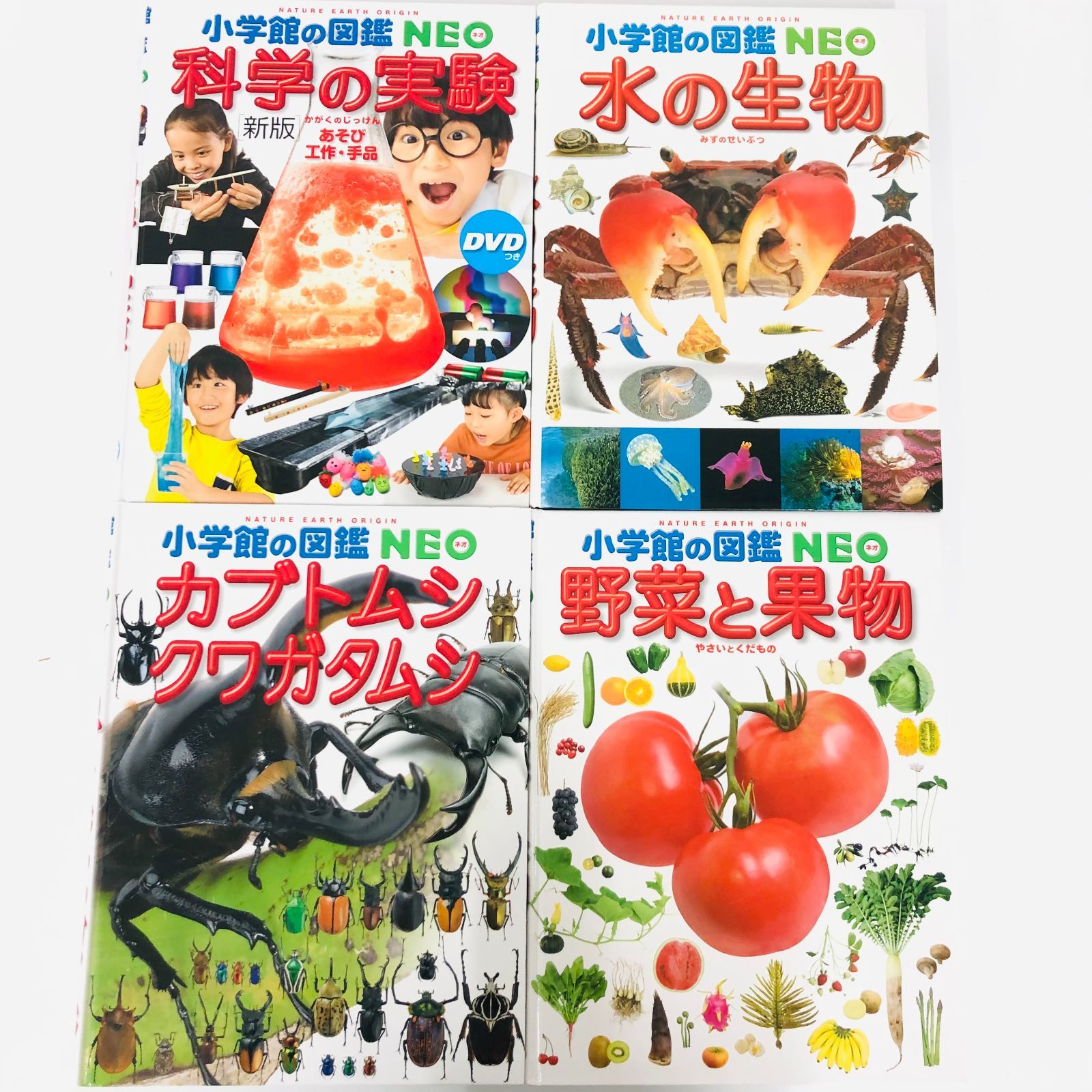 ◇[F]図鑑まとめ売り11冊 小学館の図鑑NEO DVD5枚付き - メルカリ