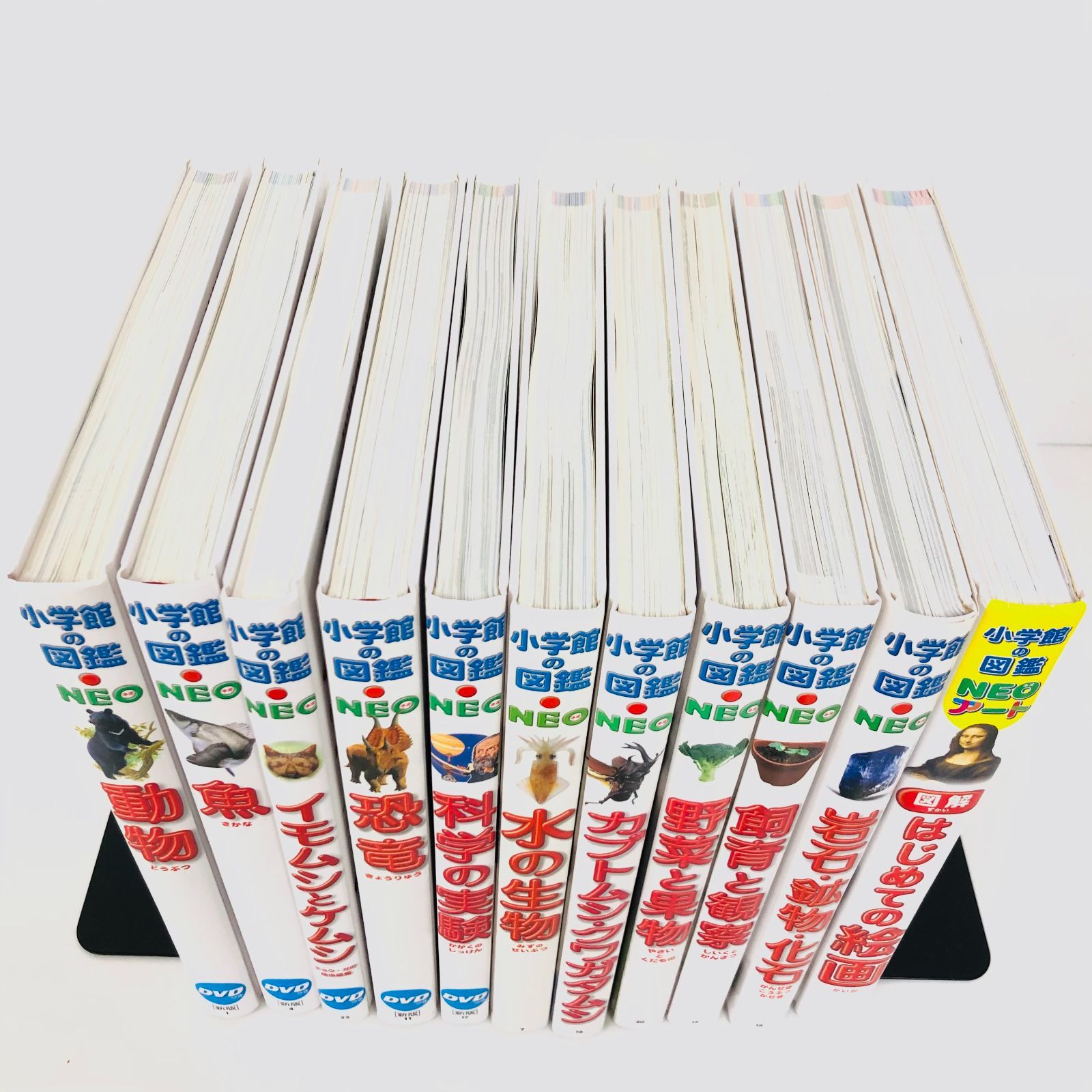 ◇[F]図鑑まとめ売り11冊 小学館の図鑑NEO DVD5枚付き - メルカリ