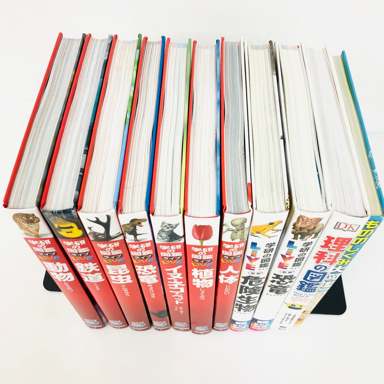 図鑑他　17冊まとめ売り ◇[F]図鑑まとめ売り11冊 学研の図鑑LIVE 新版あり DVD9枚付 - メルカリ
