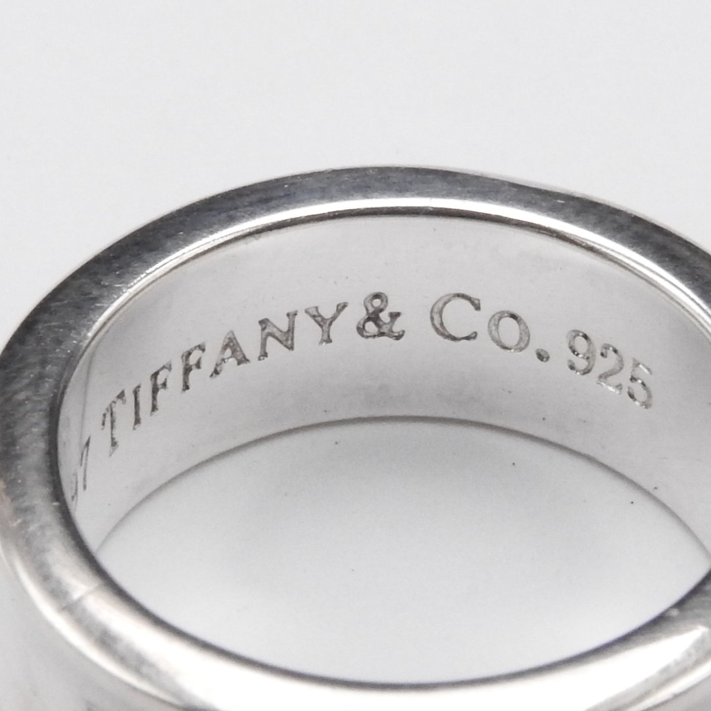 TIFFANY&CO. ティファニー 1837 シルバーリング SV925 8号強