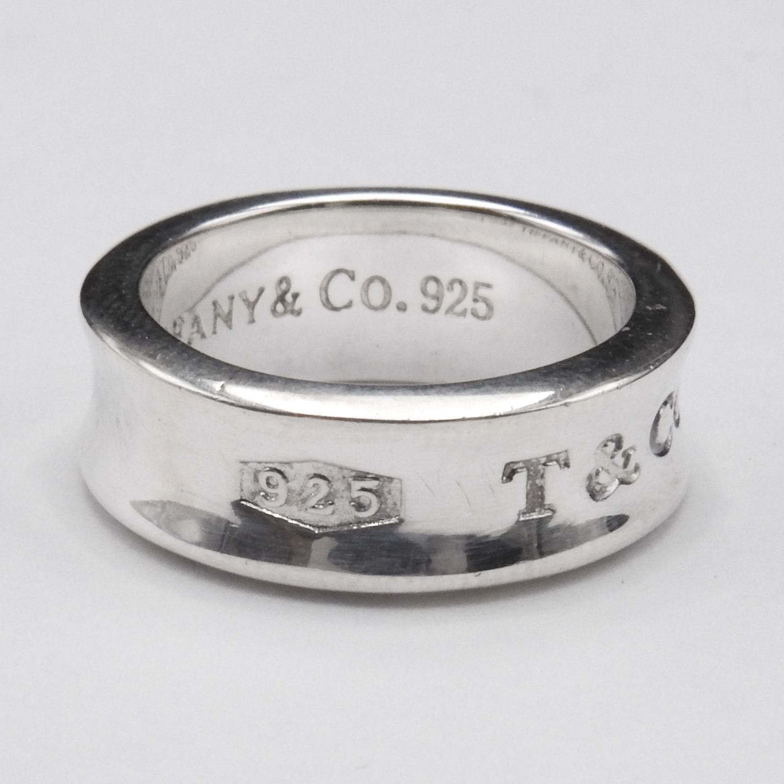 TIFFANY&CO. ティファニー 1837 シルバーリング SV925 8号強