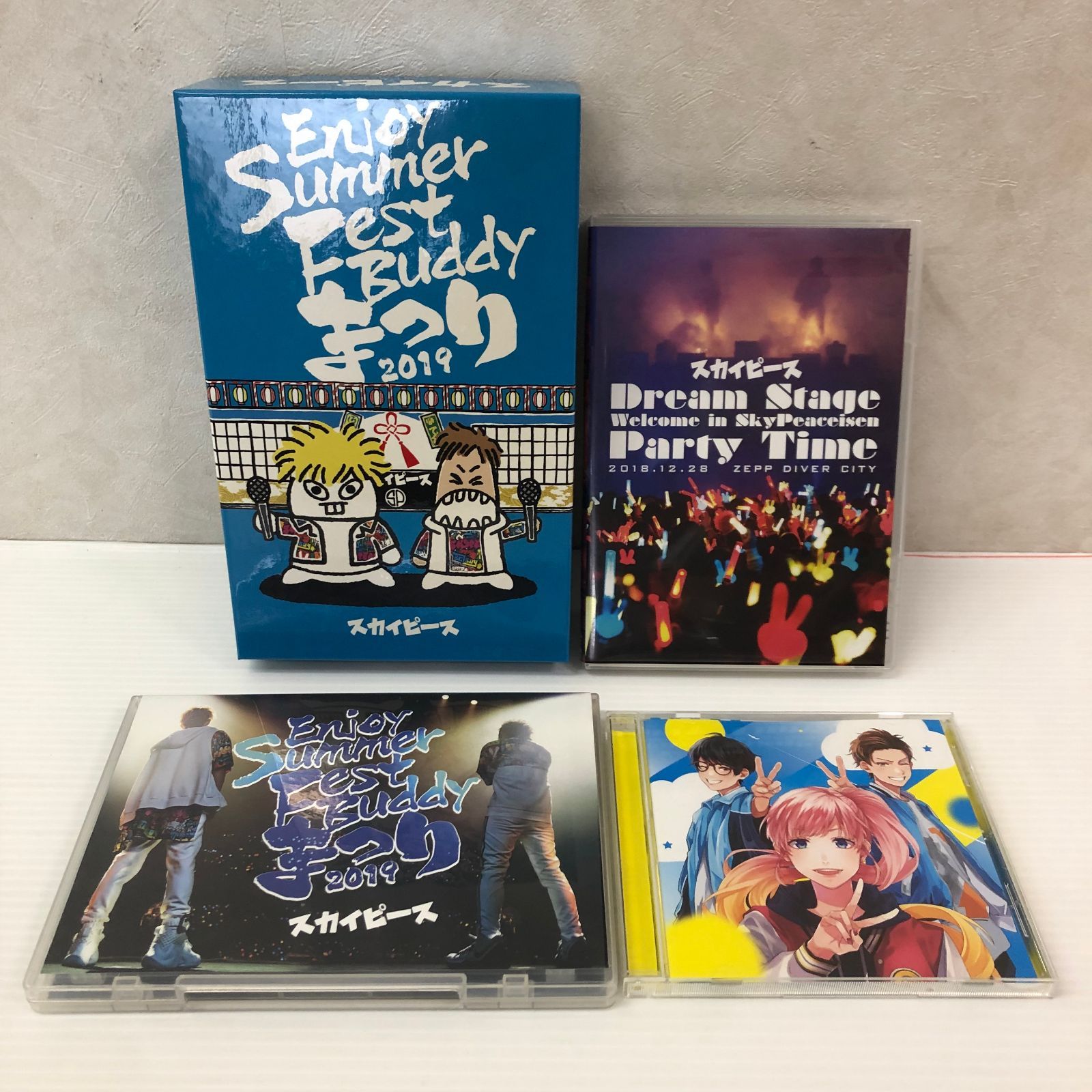 △60 スカイピース CD、ライブDVD・Blu-ray まとめ (特典欠品あり