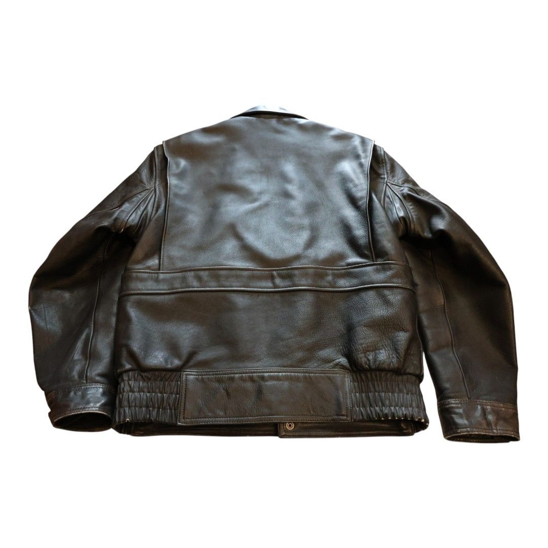 KADOYA K's Leather レザージャケット L ブラック 牛革 ライダース