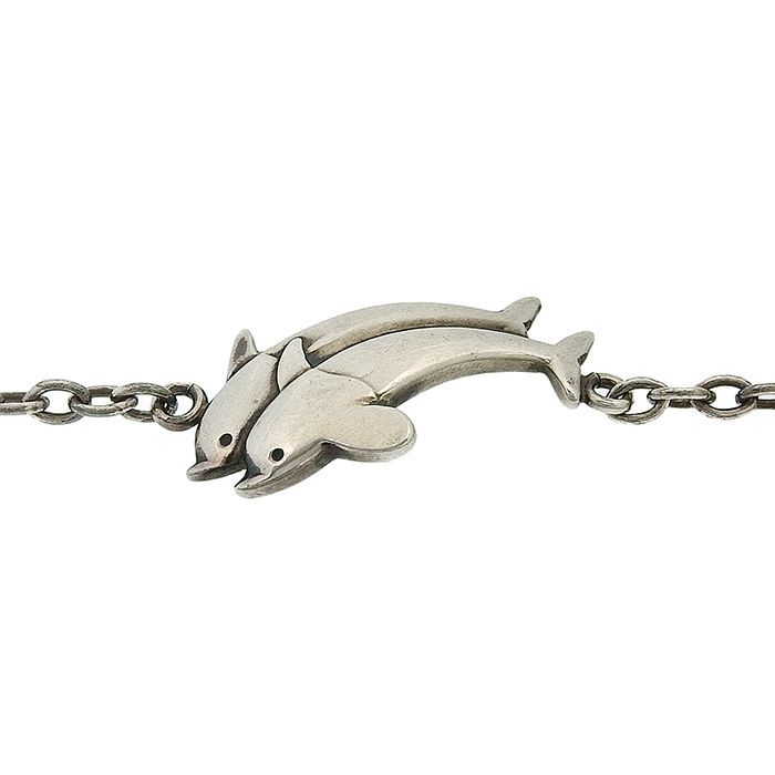 GEORG JENSEN ジョージ・ジェンセン イルカ モチーフ ブレスレット