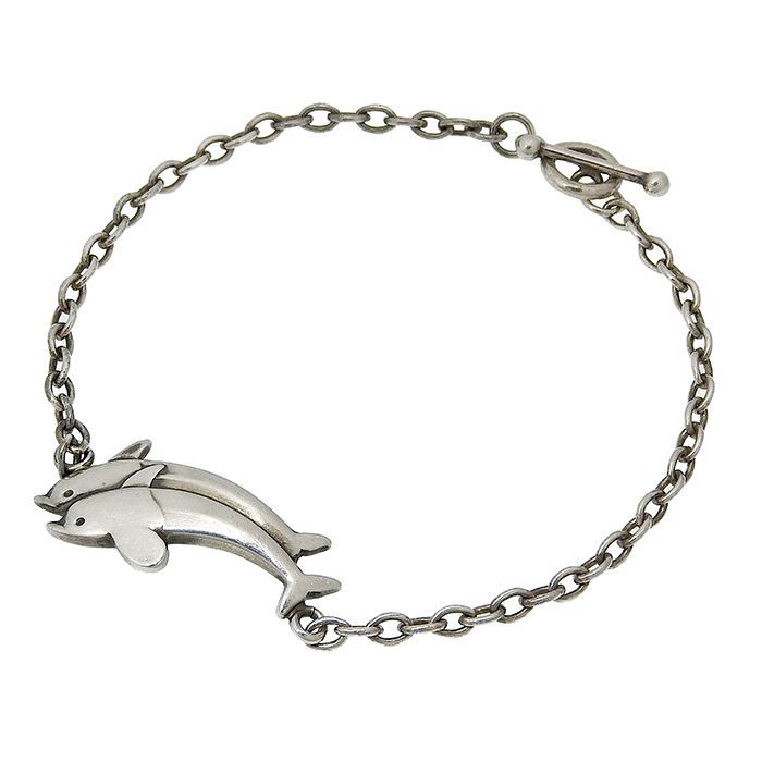 GEORG JENSEN ジョージ・ジェンセン イルカ モチーフ ブレスレット