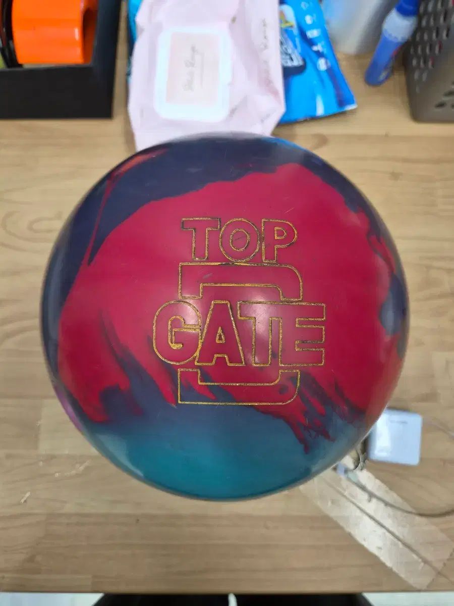中古ボーリングボール 14p トップスゲート