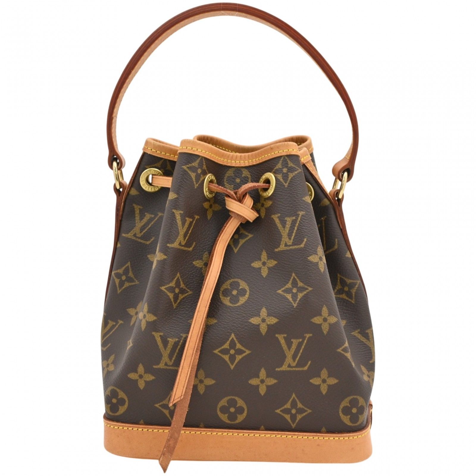 【中古】ルイヴィトン モノグラム ミニノエ ハンドバッグ Bランク lv89109xb