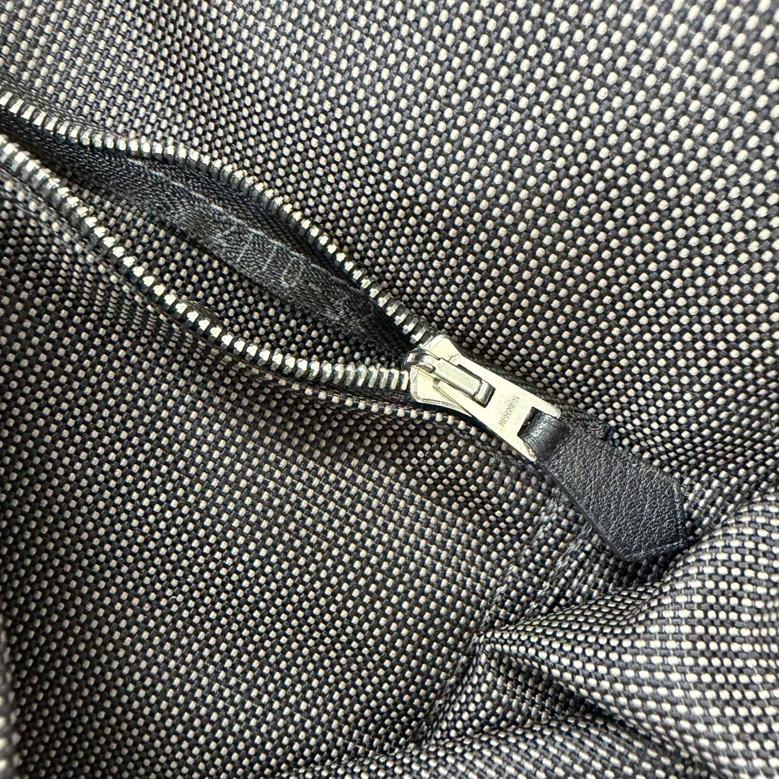 美品□HERMES エルメス エールライン バサスMM セリエボタン フラップ