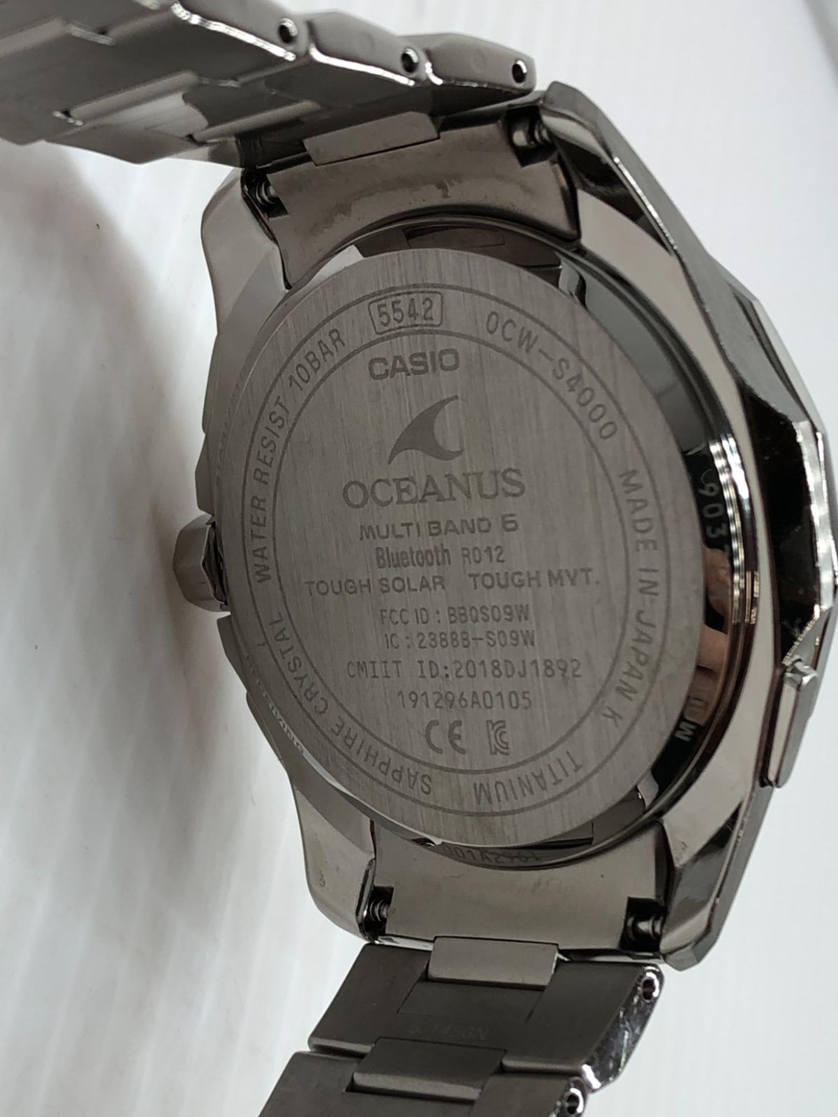 CASIO OCEANUS OCW-S4000F-7AJF マンタ ① - メルカリ