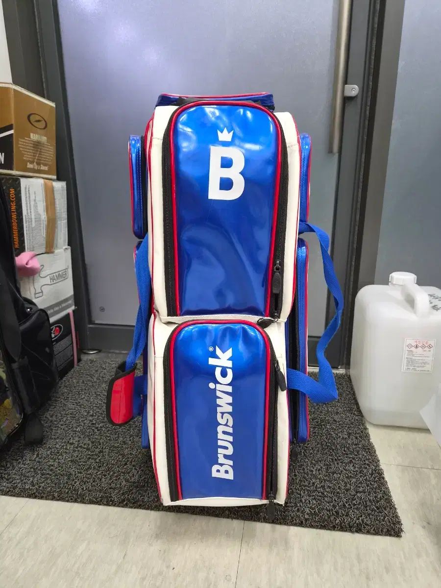 中古 ボーリングバッグ BRUNSWICK（ブランズウィック） 3 ボール ローラーバッグ