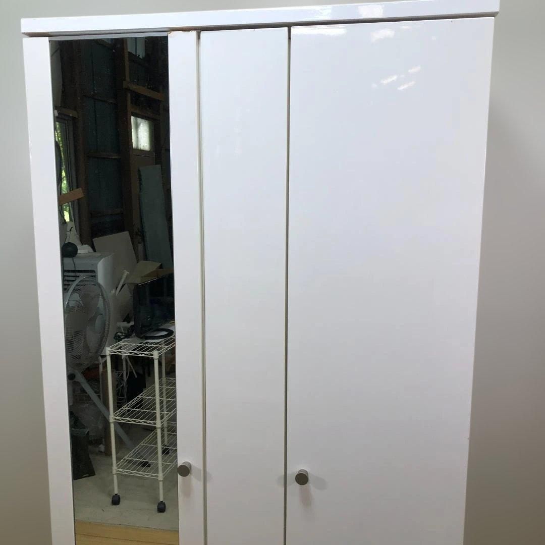ニトリ QUESS 100MT WH クエス100 マルチタンス ワードローブ ミラー