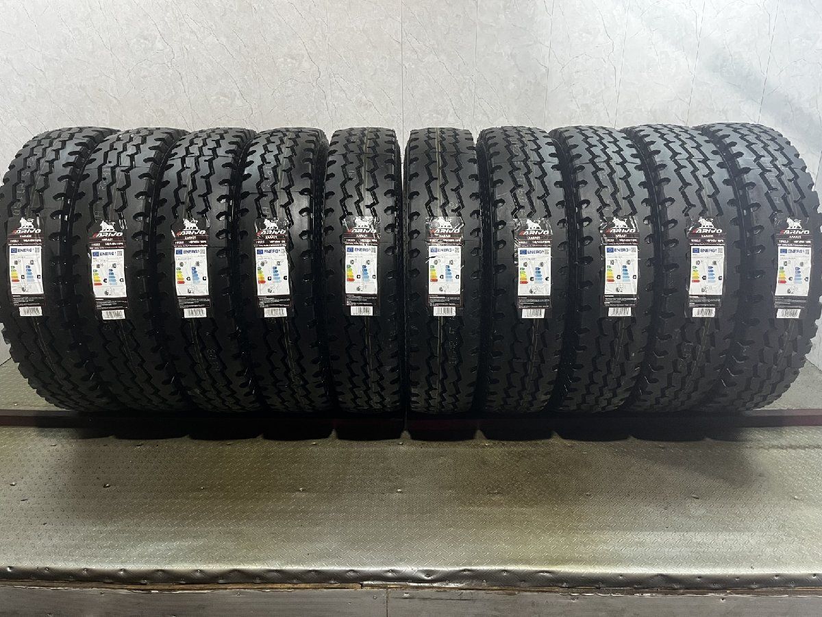 【新品】26年製 札幌発 出張作業可 ARIVO XARA31 11R22.5 148/145M 18PR 22.5インチ トラックタイヤ 夏タイヤ リブラグ 10本 ダンプ MTF354 150,550円