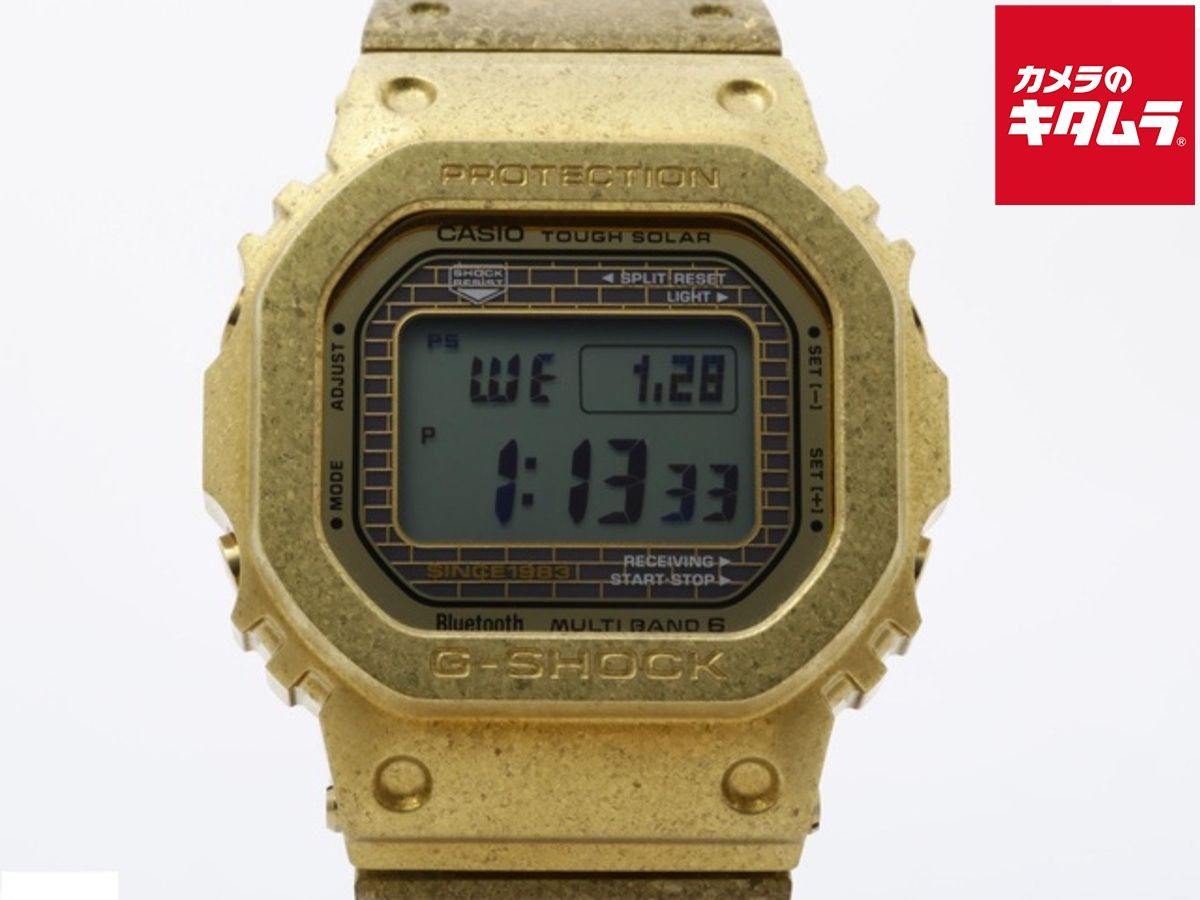 【中古】 【新品同様】 カシオ G-SHOCK ブラック GMW-B5000PG-9JR ステンレススティール