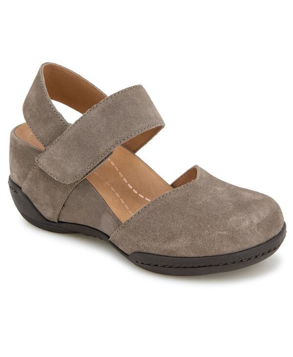 ジャンブー レディース シューズ パンプス Jambu Womens Nia Casual Wedge Shoe Taupe トープ