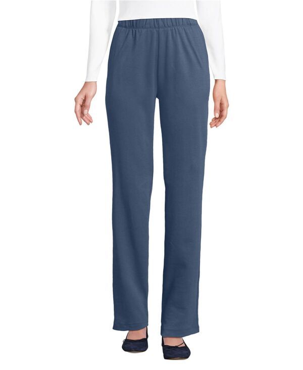 ランズエンド レディース ボトムス カジュアルパンツ パンツ トール ニット Lands End Womens Tall Sport Knit High Rise Pants Nightfall bl 9,235円