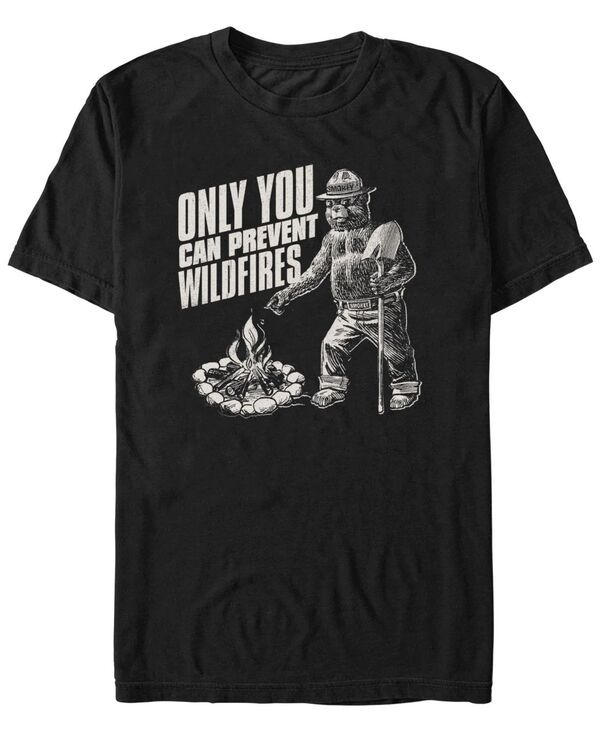 フィフスサン メンズ トップス Tシャツ Fifth Sun Mens Prevent Wildfires Point Short Sleeve TShirt Black ブラック