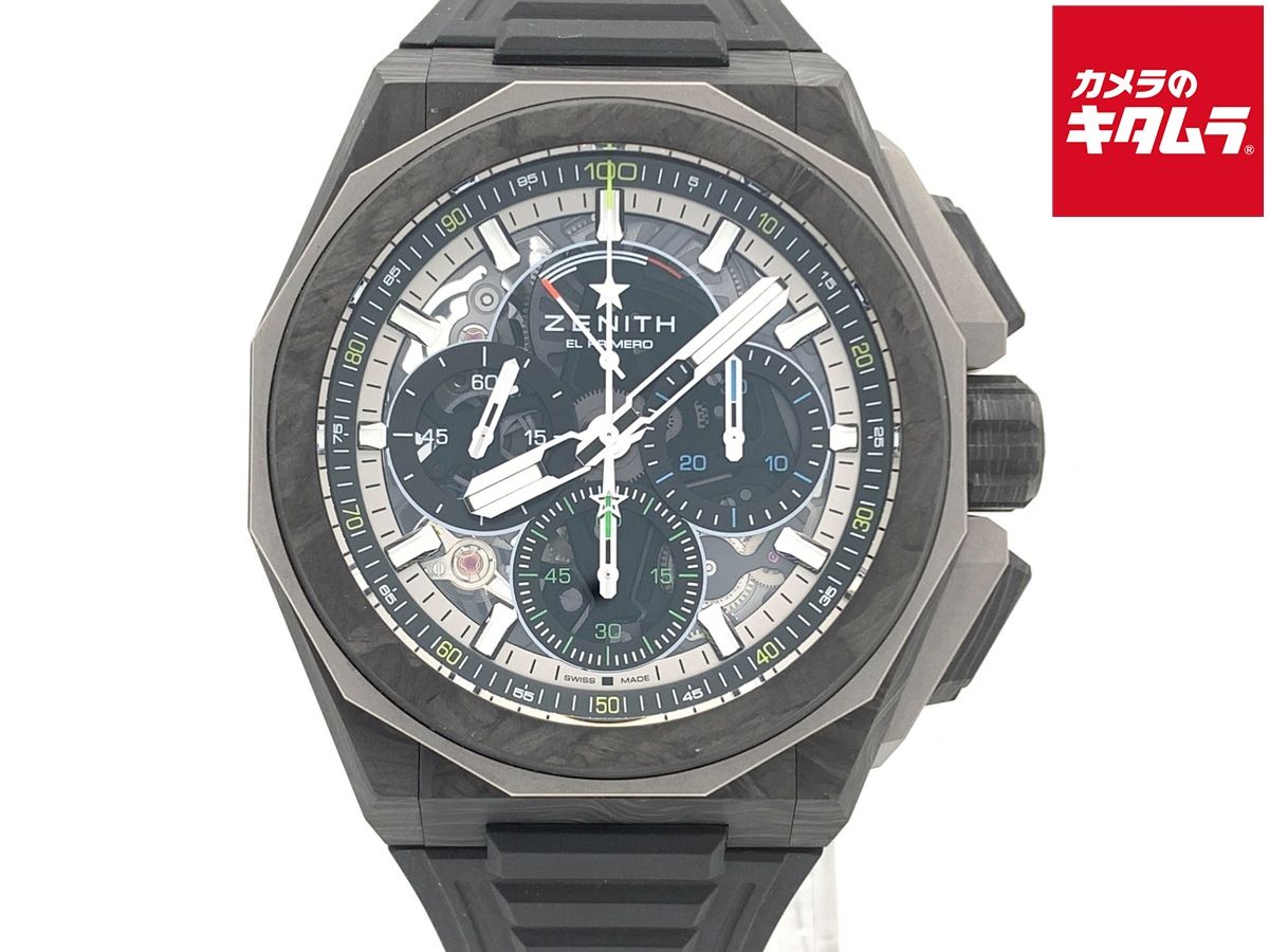 【中古】 【良品】 ゼニス デファイ エクストリーム 10.9100.9004/22.I200 ブラック ブラック系 719,992円