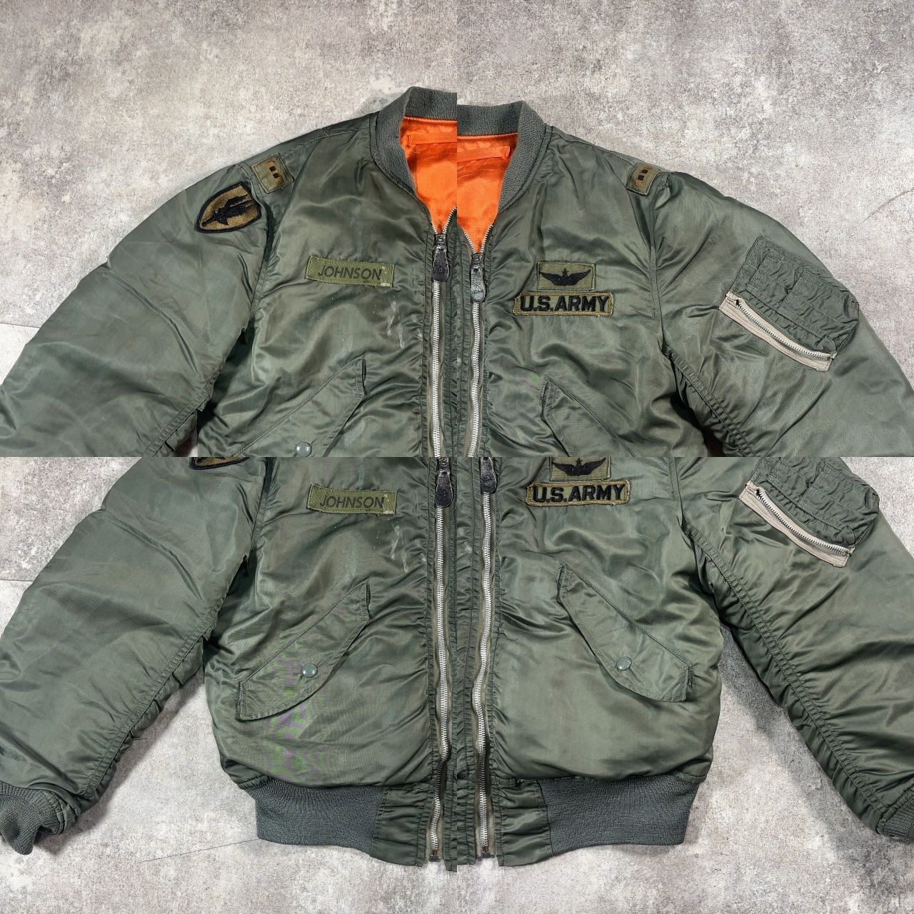 US AIR FOCE 70's USAF L-2B Flight Jacket フライトジャケット 軍物