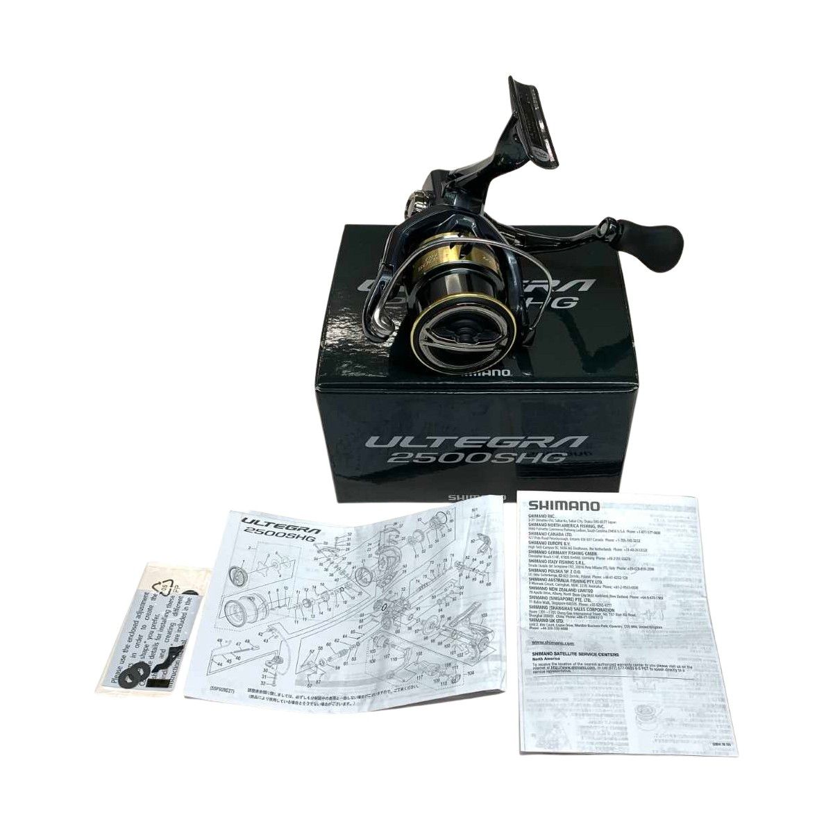 SHIMANO シマノ スピニングリール 25アルテグラ 2500SHG 047984 - メルカリ