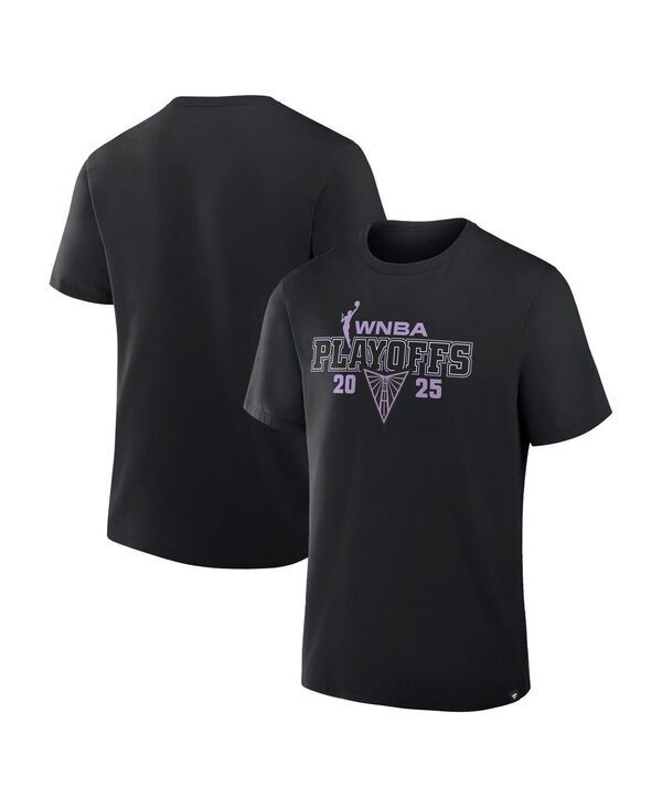 ファナティクス メンズ トップス Tシャツ Fanatics Mens and Womens Black Golden State Valkyries 2025 WNBA Playoffs TShir