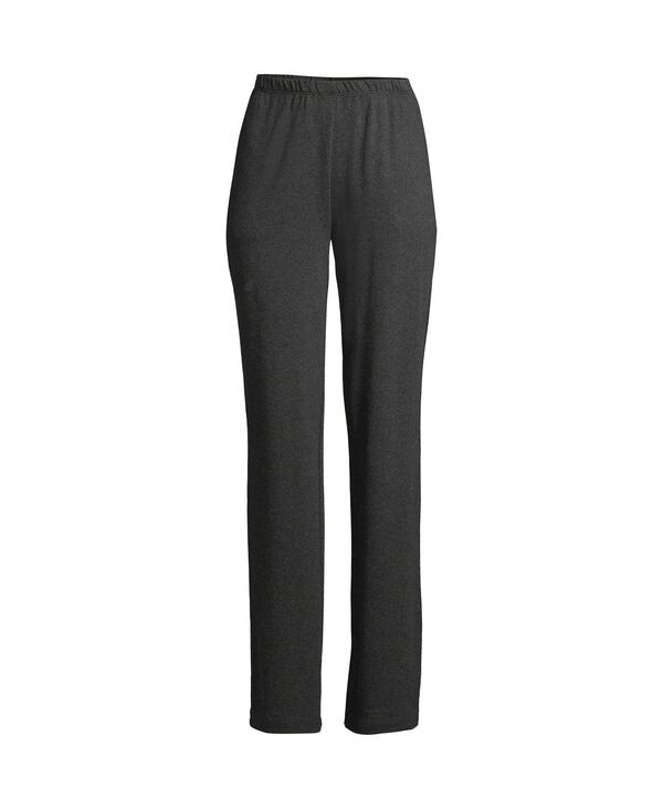 ランズエンド レディース ボトムス カジュアルパンツ パンツ ニット Lands End Womens Sport Knit High Rise Pants Dark charcoal heather
