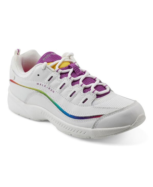 イージースピリット レディース シューズ スニーカー レース Easy Spirit Womens Romy Round Toe Casual Lace Up Walking Shoes White