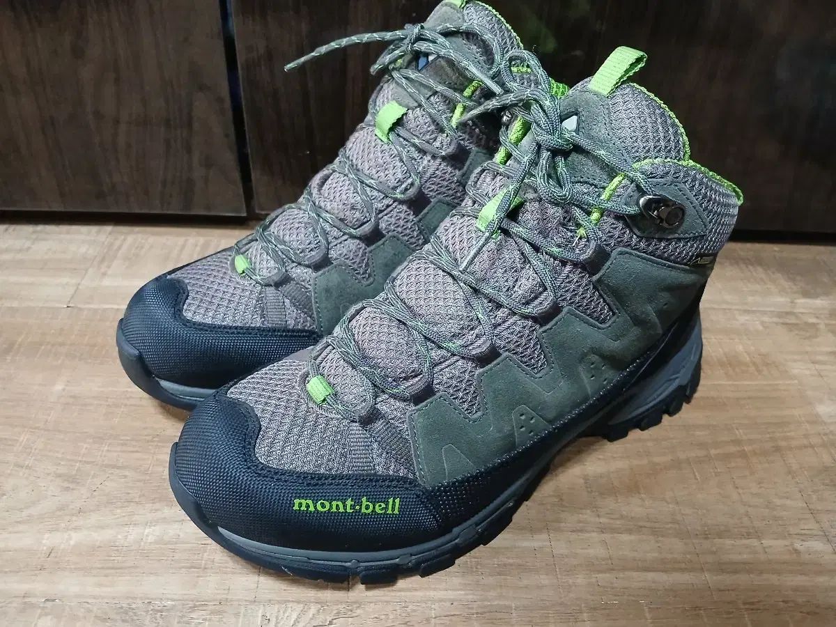 mont-bell(モンベル) GORE-TEX ゴアテックス 登山靴 グレー/ライム 270mm 9,313円