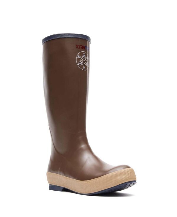 エクストラタフ レディース シューズ ブーツ・レインブーツ XTRATUF Womens Salmon Sisters 15 in Legacy Boot Brown kelp oyster ブラウン