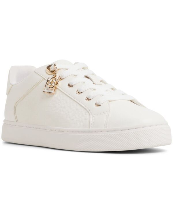 アルド レディース シューズ スニーカー レース ALDO Womens Elgata LaceUp Athletic Sneakers White ホワイト
