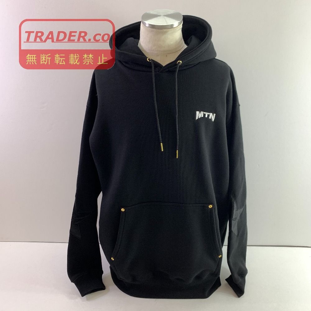 04w7289▽※【中古】MATIN AVENIR マタンアヴニール 25IW-MA019 パーカー ブラック XLサイズ【八王子店】
