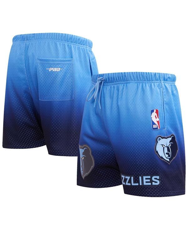プロスタンダード メンズ ボトムス ハーフパンツ・ショーツ メッシュ ショートパンツ Pro Standard Mens Navy Light Blue Memphis Grizzlies Ombre