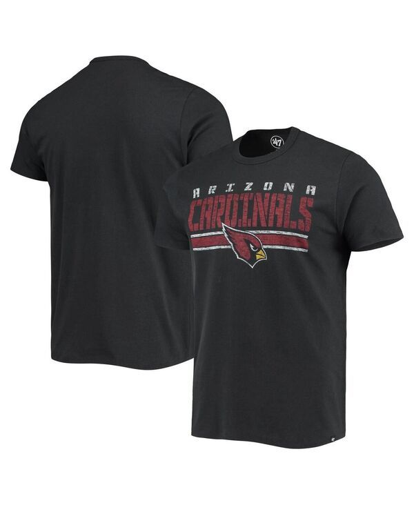 47 ブランド メンズ トップス Tシャツ 47 Brand Mens Black Arizona Cardinals Team Stripe Tshirt Black ブラック