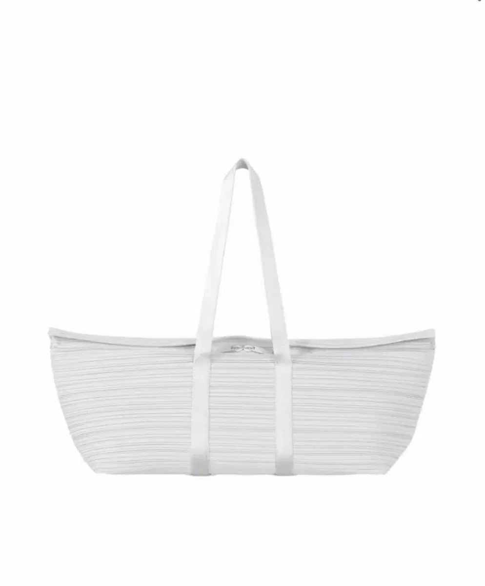 PLEATS PLEASE ボストンバッグ ライトグレー