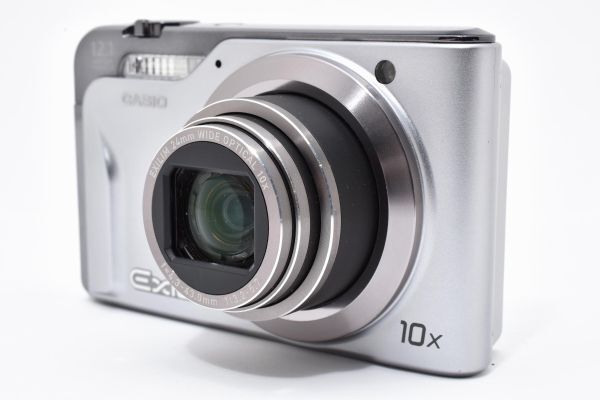 ☆極上品☆ カシオ CASIO EXILIM EX-H10 シルバー コンパクトデジカメ