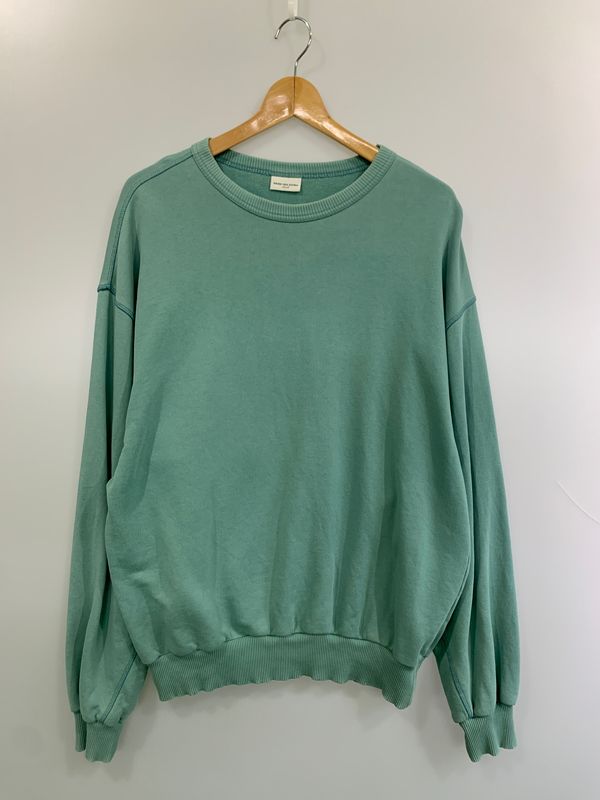 【中古品】 DRIES VAN NOTEN ドリスヴァンノッテン CREWNECK SWEATSHIRT クルーネック スウェットシャツ 【141-260630-zi-05-min】