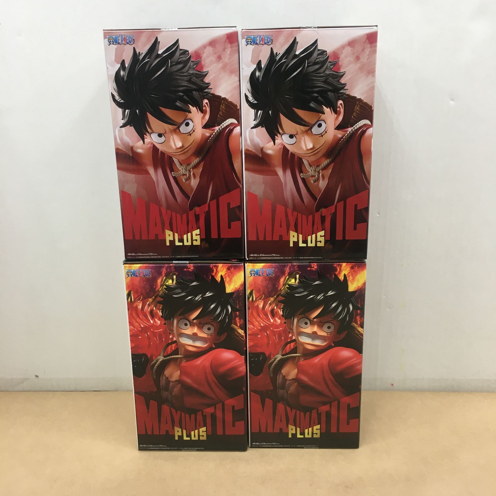 未開封 ワンピース MAXIMATIC PLUS モンキー・D・ルフィ Ⅰ Ⅱ