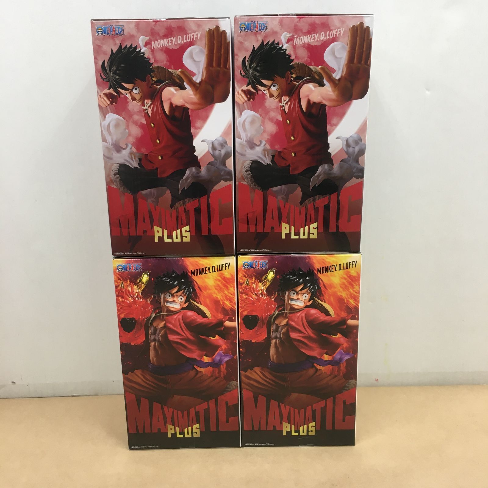 未開封 ワンピース MAXIMATIC PLUS モンキー・D・ルフィ Ⅰ Ⅱ