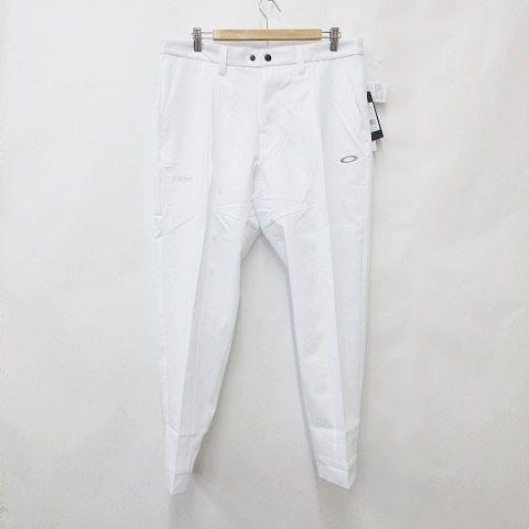 オークリースカルコレクション OAKLEY SKULL COLLECTION ゴルフ スポーツウエア パンツ SKULL RELAX NEATLY TAPERED 2.0 吸汗速乾 4WAYストレッチ 2023年モデル ホワイト 白 34