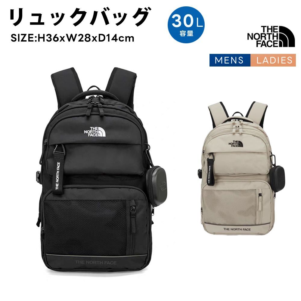 ザノースフェイス リュック THE NORTH FACE BACKPACK NM2DQ06 バックパック レディース メンズ 韓国ファッション 韓国限定 韓国 ブラック クリーム