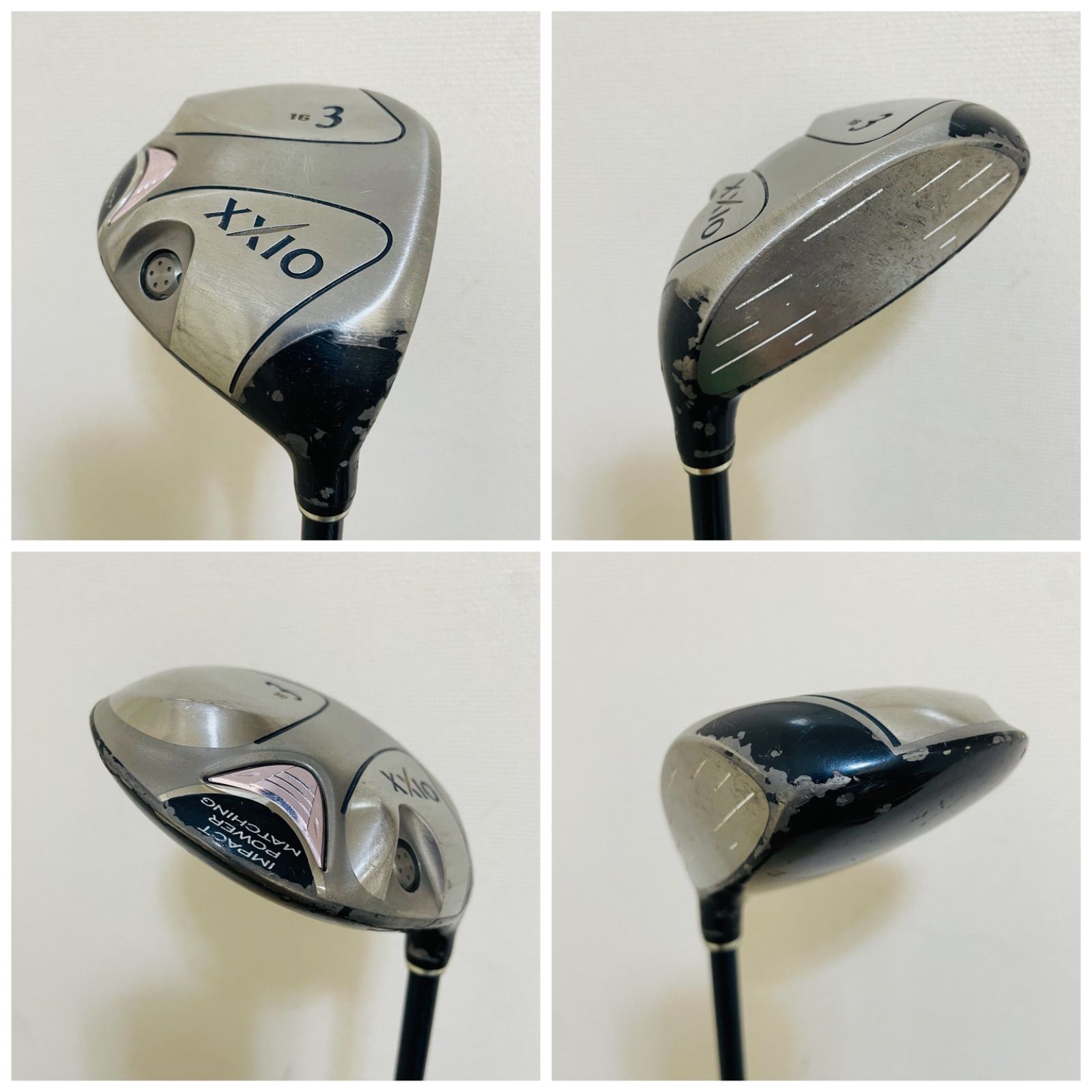 258 XXIO ゼクシオ レディース 右利き ゴルフクラブ10本セット MP500