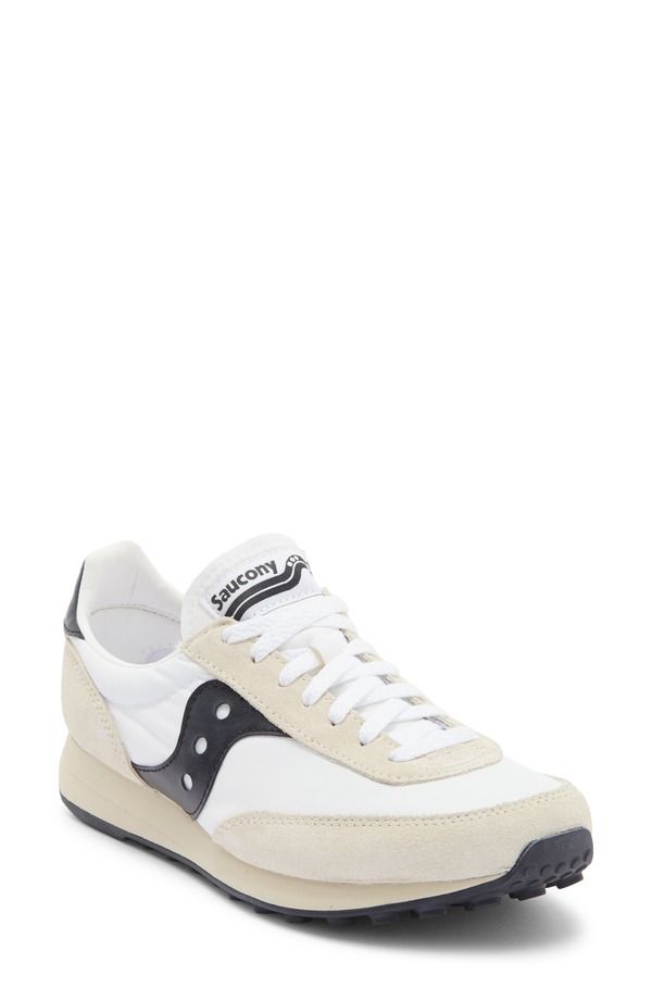 サッカニー レディース シューズ スニーカー Saucony Gender Inclusive Trainer 80 Sneaker White Black ホワイト 23,998円