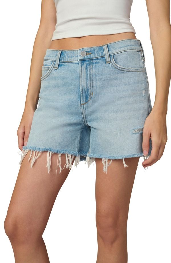 ジョーズ レディース ボトムス デニムパンツ ショートパンツ Joes The Ozzie Cutoff Denim Shorts Becoming デニム