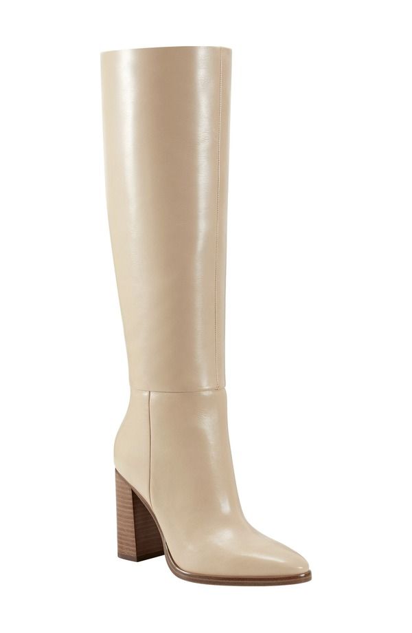 マーク・フィッシャー レディース シューズ ブーツ・レインブーツ Marc Fisher LTD Lannie Knee High Boot Light Natural