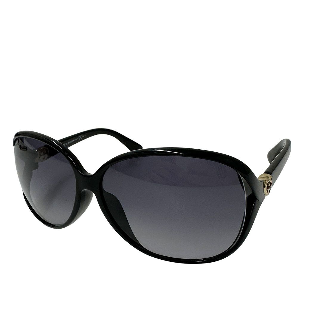グッチ GUCCI サングラス レディース メンズ ブランド ブラック 3792/F/S 64□13 黒 おしゃれ ハート 【中古】