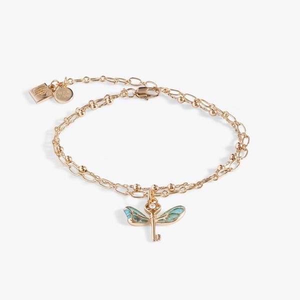 アレックスアンドアニ レディース アクセサリー ブレスレット・バングル・アンクレット Alex and Ani Harry Potter Flying Keys Adjustable Bracelet
