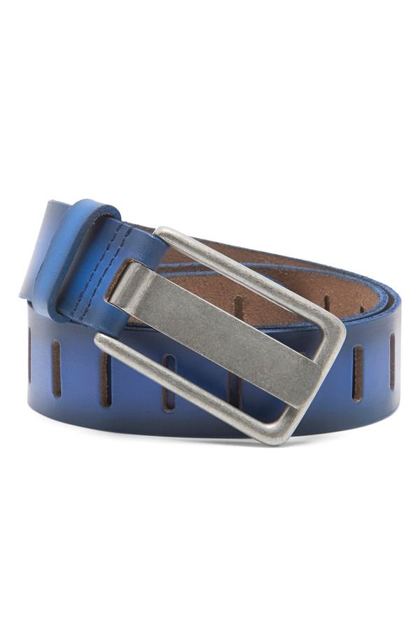 フリーピープル レディース アクセサリー ベルト レザー Free People We the Free WTF Jona Leather Belt Sapphire サファイア