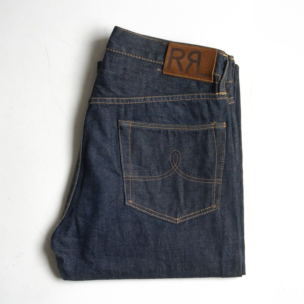 美品】 RRL 【STRAIGHT-LEG JEANS】【アメリカ製】30×30 ストレート
